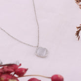 925 Sterling Silver Cubic Zirconia Studded Quirky Pendants with Chains